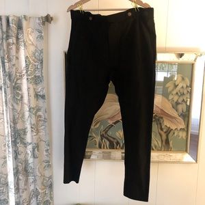 Black Straight Leg Pants